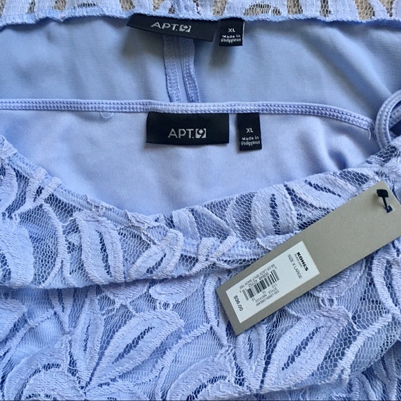 NWT APT. 9 LACE TOP - Picture 4 of 8